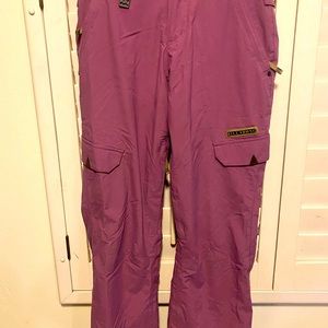 Billabong snowboard or ski pants, confortable lots of pockets; great color.